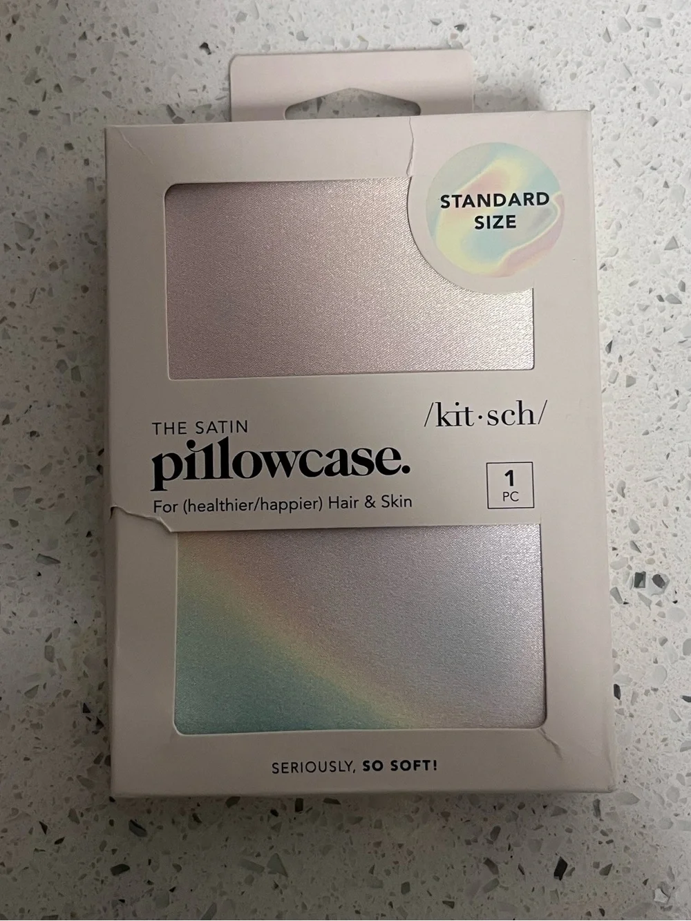 Kitsch Satin Pillowcase - Iridescent (Aura)